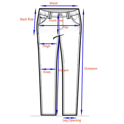 LotFancy Plus Size Straight Stretch Blue Denim Jeans for Women Ladies Girls, Midrise