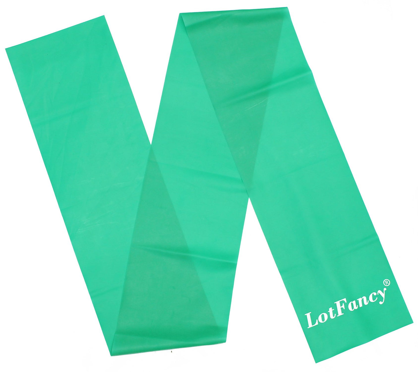 LotFancy Resistance Band Set for Exercise Workout Strength Crossfit Legs Stretch Training Pilates, Set of 3 Green Red Blue, Heavy Medium Light Levels
