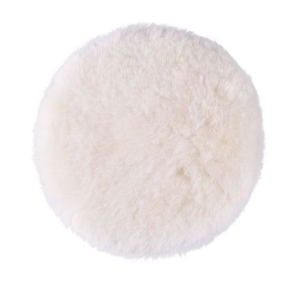 LotFancy Lambs Wool Hook and Loop Polishing Pad