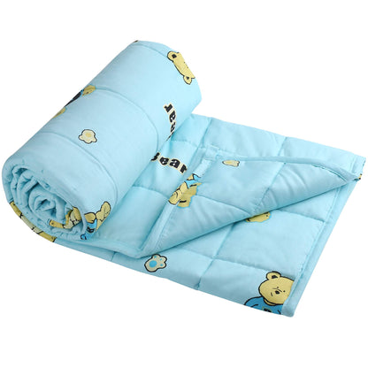 Weighted Blanket for Kids, 5 lbs 36”X48” Child Size, Soft Cooling Blanket, Heavy Blanket for Calm Sleeping, with Premium Glass Beads, Washable