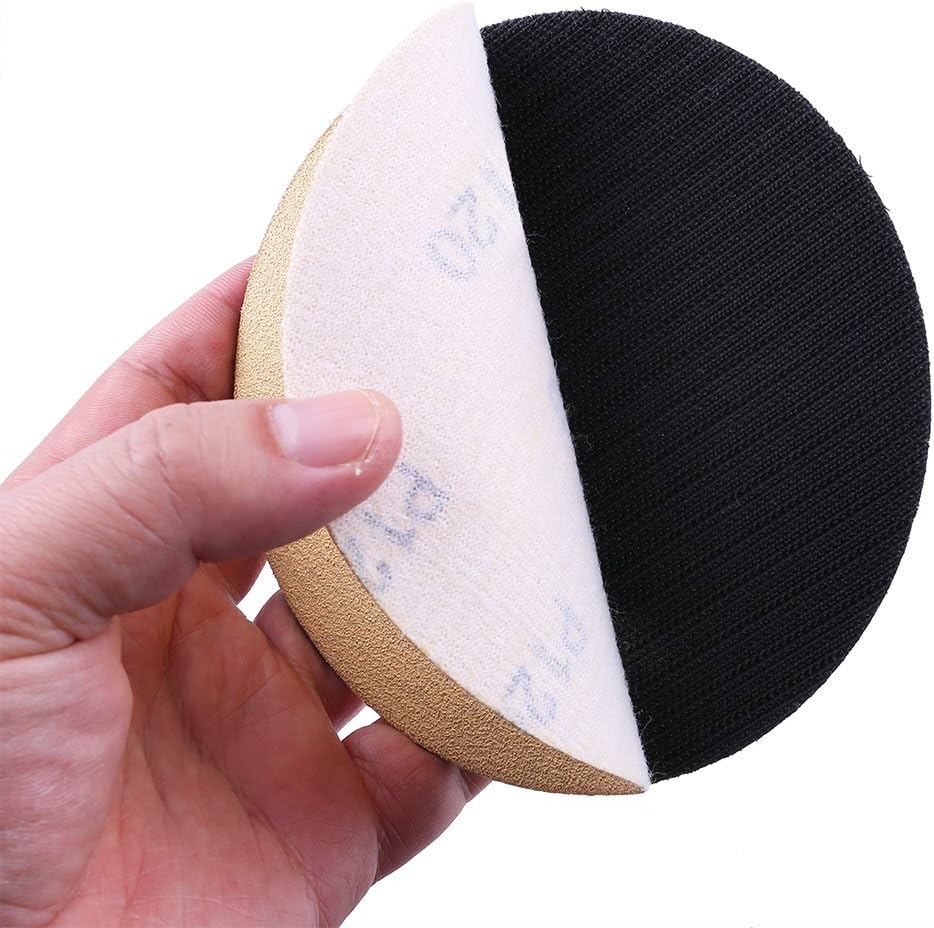 LotFancy Lambs Wool Hook and Loop Polishing Pad