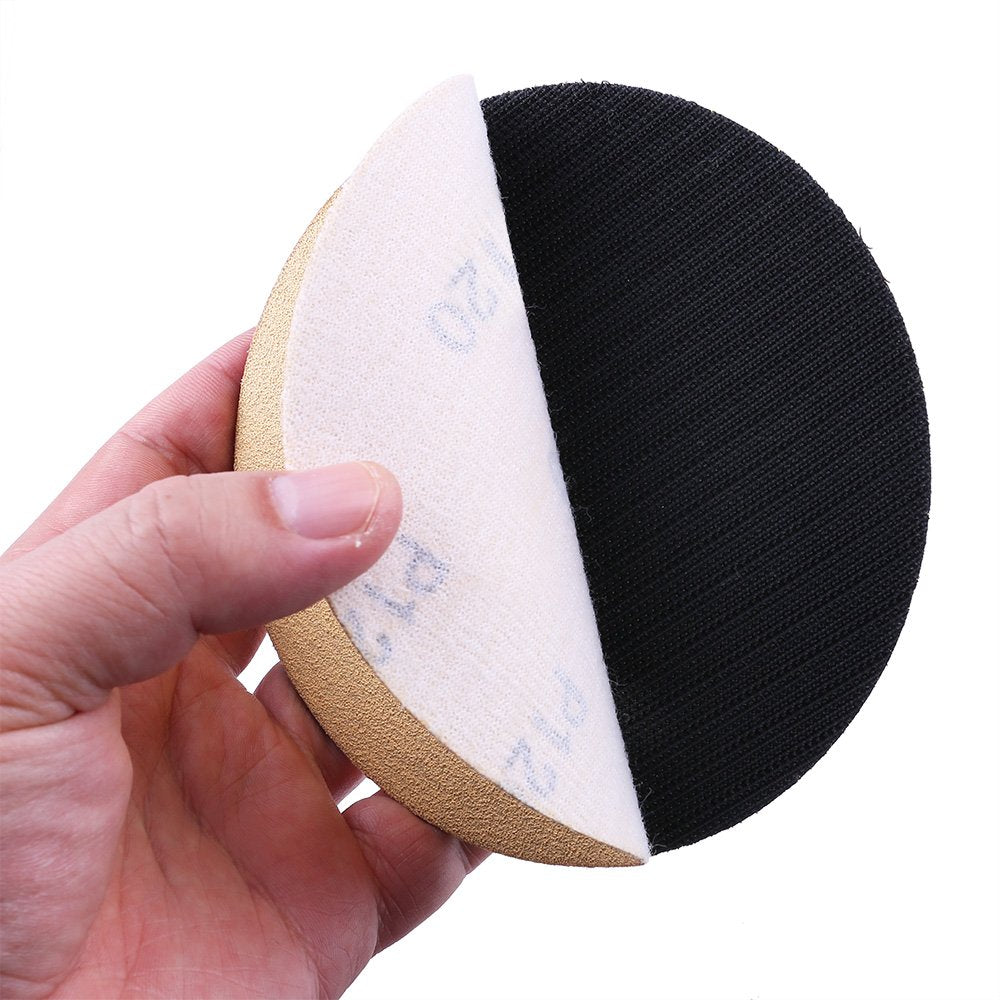 LotFancy Lambs Wool Hook and Loop Polishing Pad