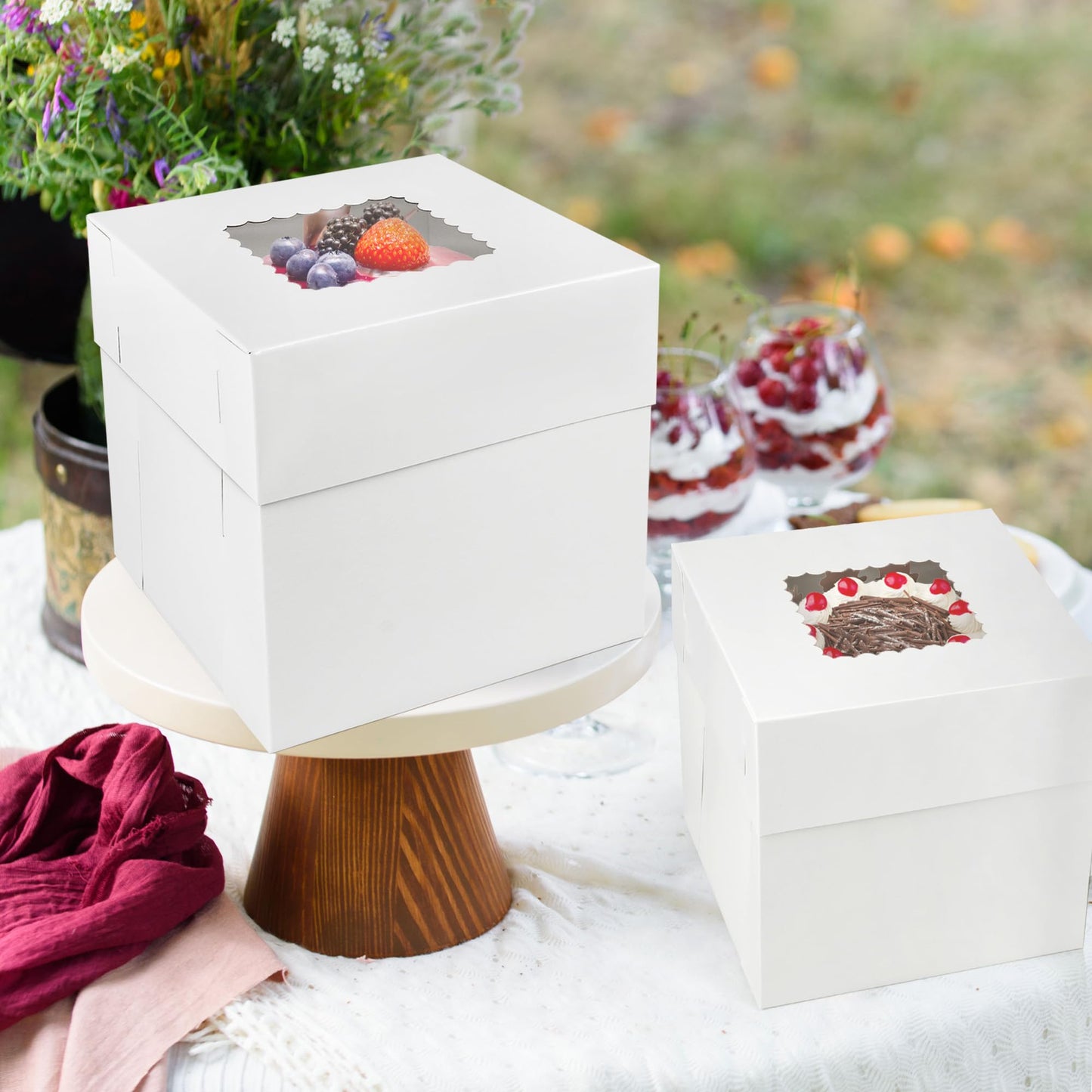 LotFancy Cake Boxes