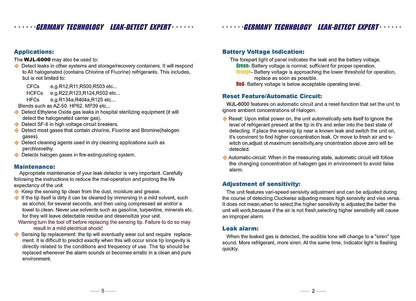LotFancy Freon Leak Detector for Halogen Gas Leakage, Refrigerant HVAC Leak Detector for CFCs HCFCs HFCs R134a R1234yf R410a R22 R11 Tester, High Accuracy, with Indicator Light