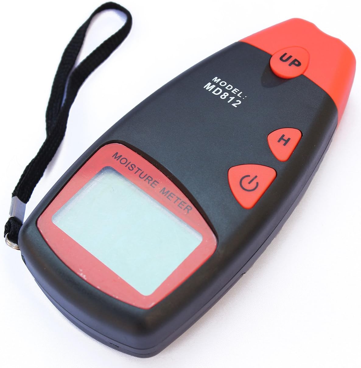 LotFancy® LCD Display Digital Wood Moisture Meter Model MD-812 - To Measure the Percentage of Water in Wood, Sheetrock, Carpets and More (Range 5% - 40% RH; Accuracy: 1%)