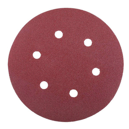 Sanding Disc, 90PCS 120 Grit Hook and Loop Sandpaper - LotFancy 6in 6-Hole Orbit Sander Paper