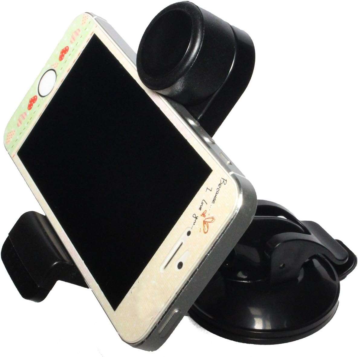 LotFancy® Universal CD Slot Mount Holder Cradle for Smartphone iPhone Samsung Galaxy,GPS