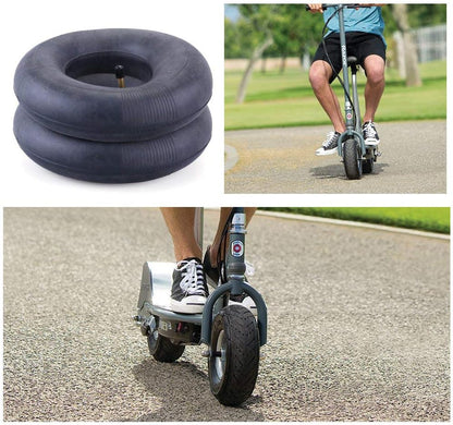 LotFancy 2.80/2.50-4 Inner Tube for Hand Trucks, Utility Wagon Cart, Lawn Mowers, Wheelbarrows, Dollys, Scooters, 2Pcs Replacement 2.80-4 2.50-4 Tire Inner Tube with TR87 Bent Valve Stem