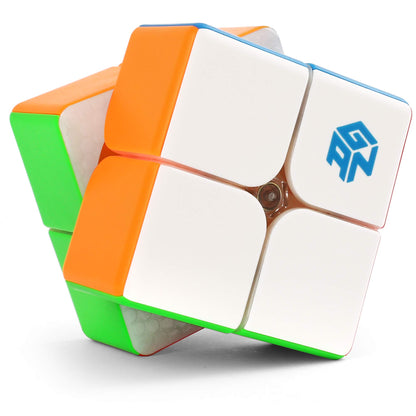 GAN Speed Cube, Magic Cube Puzzle Toy Gift for Kids Basic Learning, 49mm, Stickerless