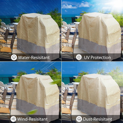LotFancy Gas Grill Cover for Weber Holland Jenn Air Brinkmann Char Broil Kingsford Uniflame, Heavy Duty