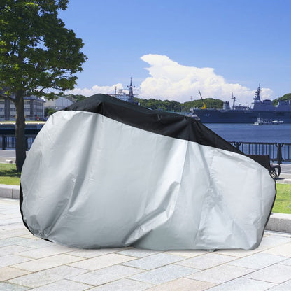 LotFancy Bike Cover, Outdoor Storage Waterproof Bicycle Cover for Mountain Road Bike, Rain UV Snow Dust Wind Proof