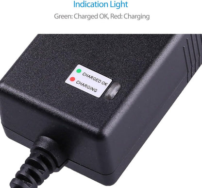 LotFancy 24V 1.5A Electric Scooter Battery Charger for Bladez Ion 150, 350, 450, Elite 250, 350S, EX350, XTR Lite 250, UL Listed, 5.5x2.5 Connector