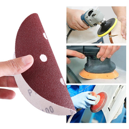 100 Grit Sanding Disc, 90PCS 6 Inch 6 Holes Sandpaper, LotFancy Hook and Loop Random Orbit Sander Paper