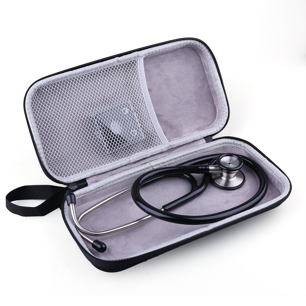 Cardiology Stethoscope, LotFancy Dual Head Stethoscope with Hard Case, Stainless Steel Chestpiece