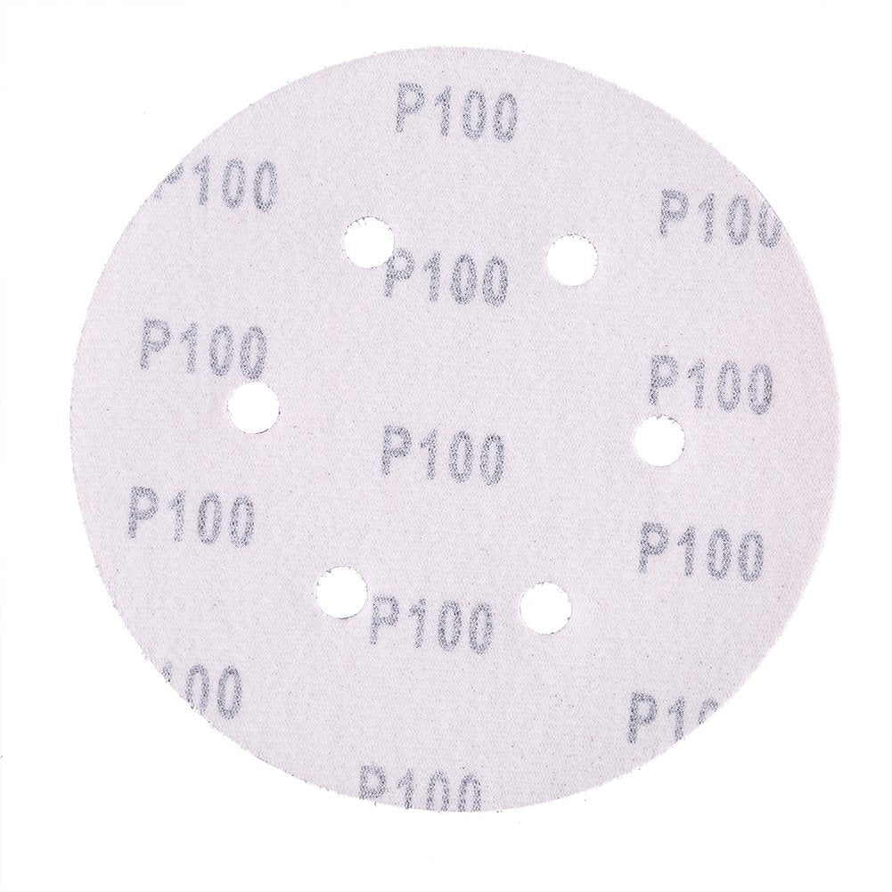 100 Grit Sanding Disc, 90PCS 6 Inch 6 Holes Sandpaper, LotFancy Hook and Loop Random Orbit Sander Paper