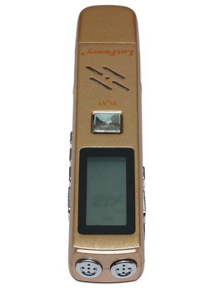 LotFancy USB Digital Voice Recorder /MP3 Player - Rechargeable 8GB Audio Dictaphone