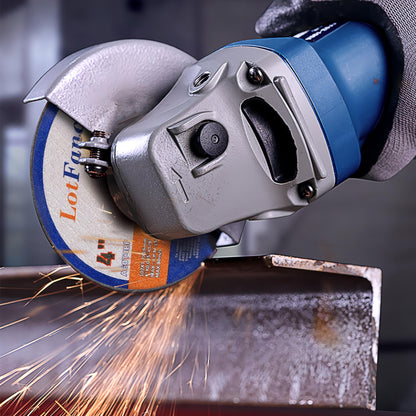 LotFancy Cut Off Wheels 4 1/2 inch, 4 inch, Angle Grinder Cutting Disc, Cutting Wheels for Metal and Stainless Steel, Welding Accessories, Thin Kerf, Flat T1 Cut-Off Tool