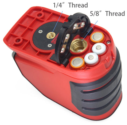 LotFancy Self-Leveling Cross Line Laser Level Kit with Case, Range 65 Ft., Accuracy 1/4 Inch at 100Ft., Ideal for Construction, DIY, Craftsmen and Professional Use