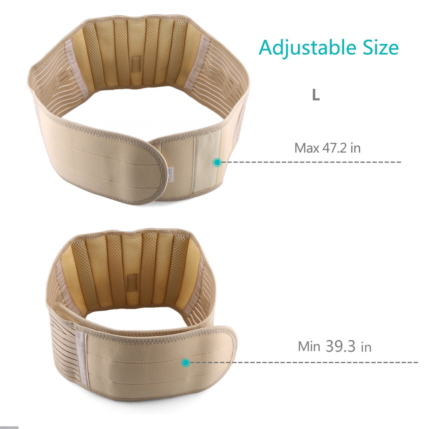 LotFancy Maternity Support Belt - Breathable Pregnancy Belly Band