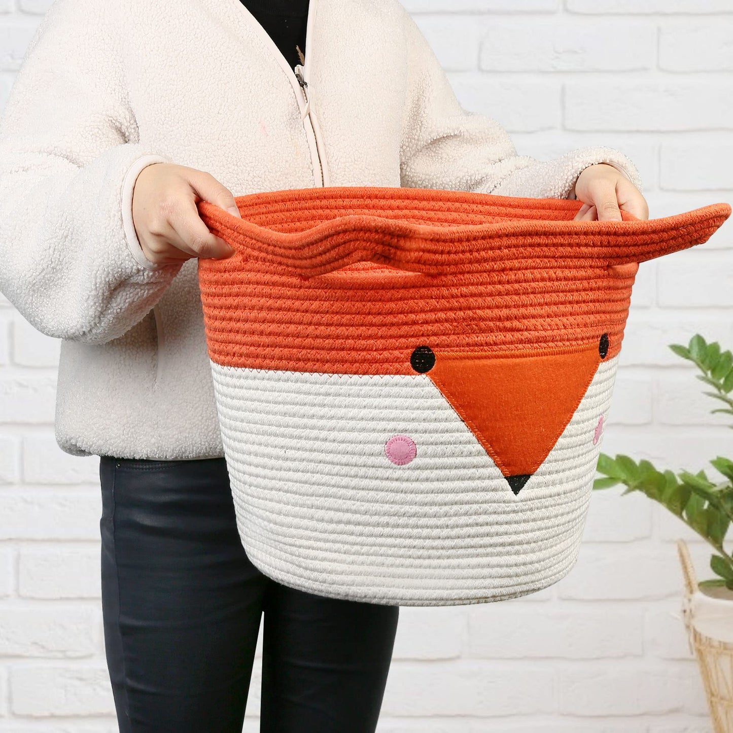 cotton rope basket