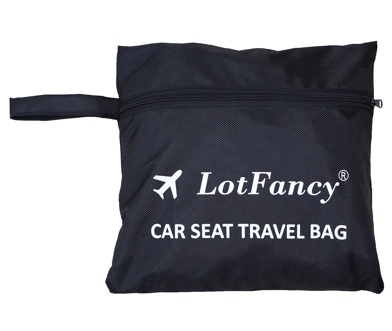 LotFancy Child Car Seat Travel Bag With Shoulder Strap and Storage Pouch