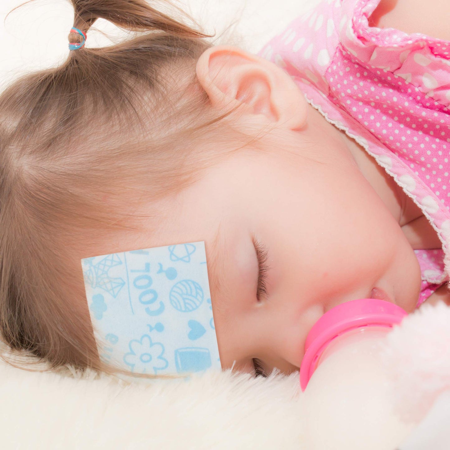 LotFancy Baby Fever Cooling Pad, Cool Patches for Fever, Cool Gel Sheet for Kids, Headache Relief, Forehead Fever Patch, 4.7 x2 Inch