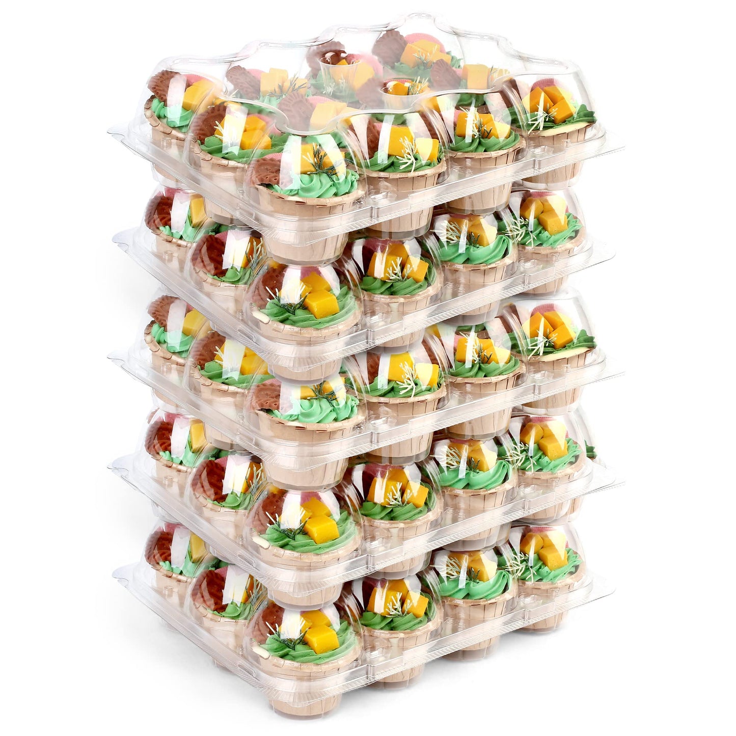 LotFancy Dozen Cupcake Containers