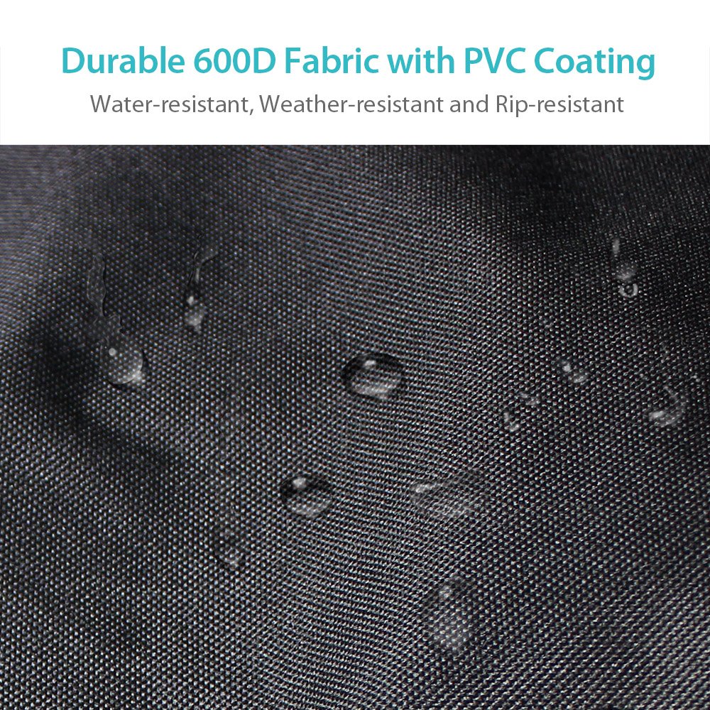 LotFancy Gas Grill Cover for Weber Holland Jenn Air Brinkmann Char Broil Kingsford Uniflame, Heavy Duty