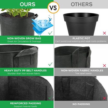 LotFancy Plant Grow Bags