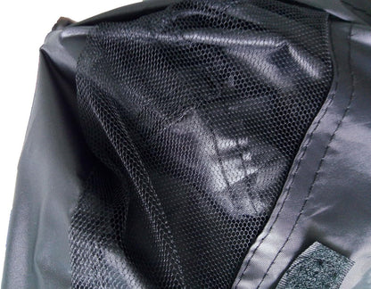 LotFancy Waterproof Motorcycle Cover, Lightweight Outdoor Protection from Rain UV Snow Dust Wind Proof Fits up to 89-Inch Scooter Bike, Motors, Dirt Bike and Road Bike, Choppers and Cruisers