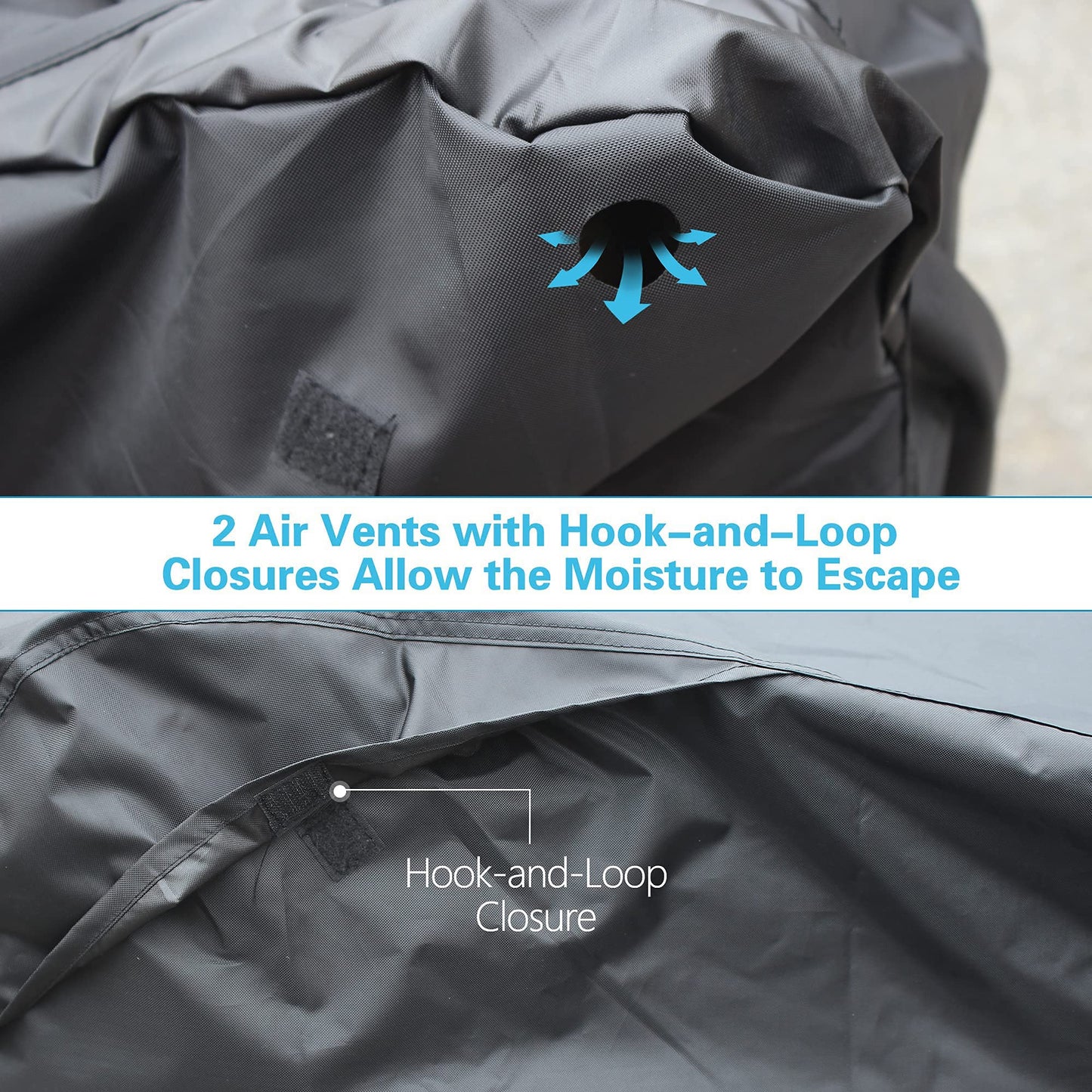 LotFancy All Weather ATV Cover, Waterproof Dust Sun Wind Proof Outdoor ATV UV Cover, Durable Quad Storage Protection