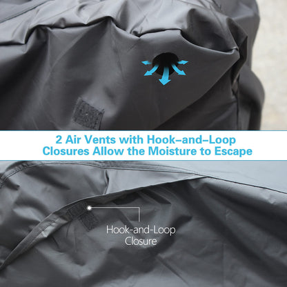 LotFancy All Weather ATV Cover, Waterproof Dust Sun Wind Proof Outdoor ATV UV Cover, Durable Quad Storage Protection