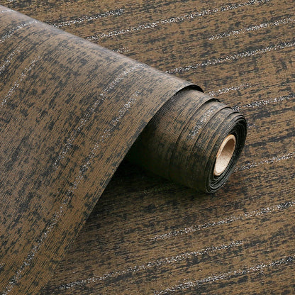 LotFancy Contact Paper, 15.7” x 78.7”, Mocha Brown, Removable Wood Peel and Stick Wallpaper, Waterproof Matte Vinyl Film Roll, Adhesive Liner for Countertop Bathroom Furniture, Squeegee Included