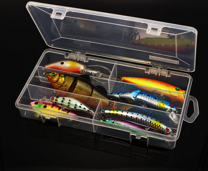 LotFancy Metal Fishing Lures Treble Hooks Assorted Inline Spinner Baits & Spoons Bass Salmon Trout Freshwater