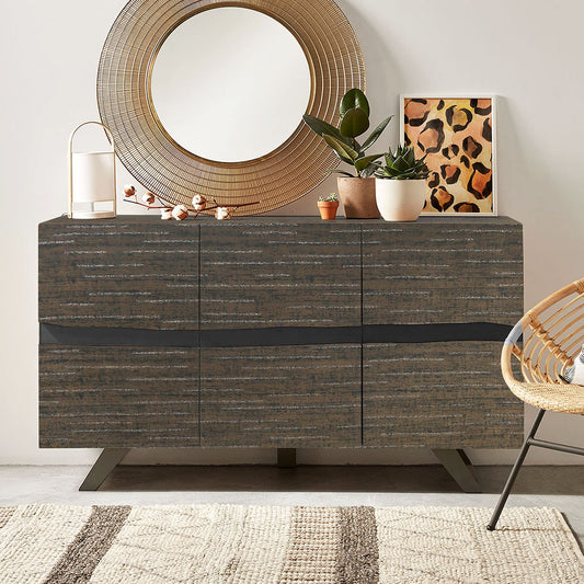 LotFancy Contact Paper, 15.7” x 78.7”, Mocha Brown, Removable Wood Peel and Stick Wallpaper, Waterproof Matte Vinyl Film Roll, Adhesive Liner for Countertop Bathroom Furniture, Squeegee Included