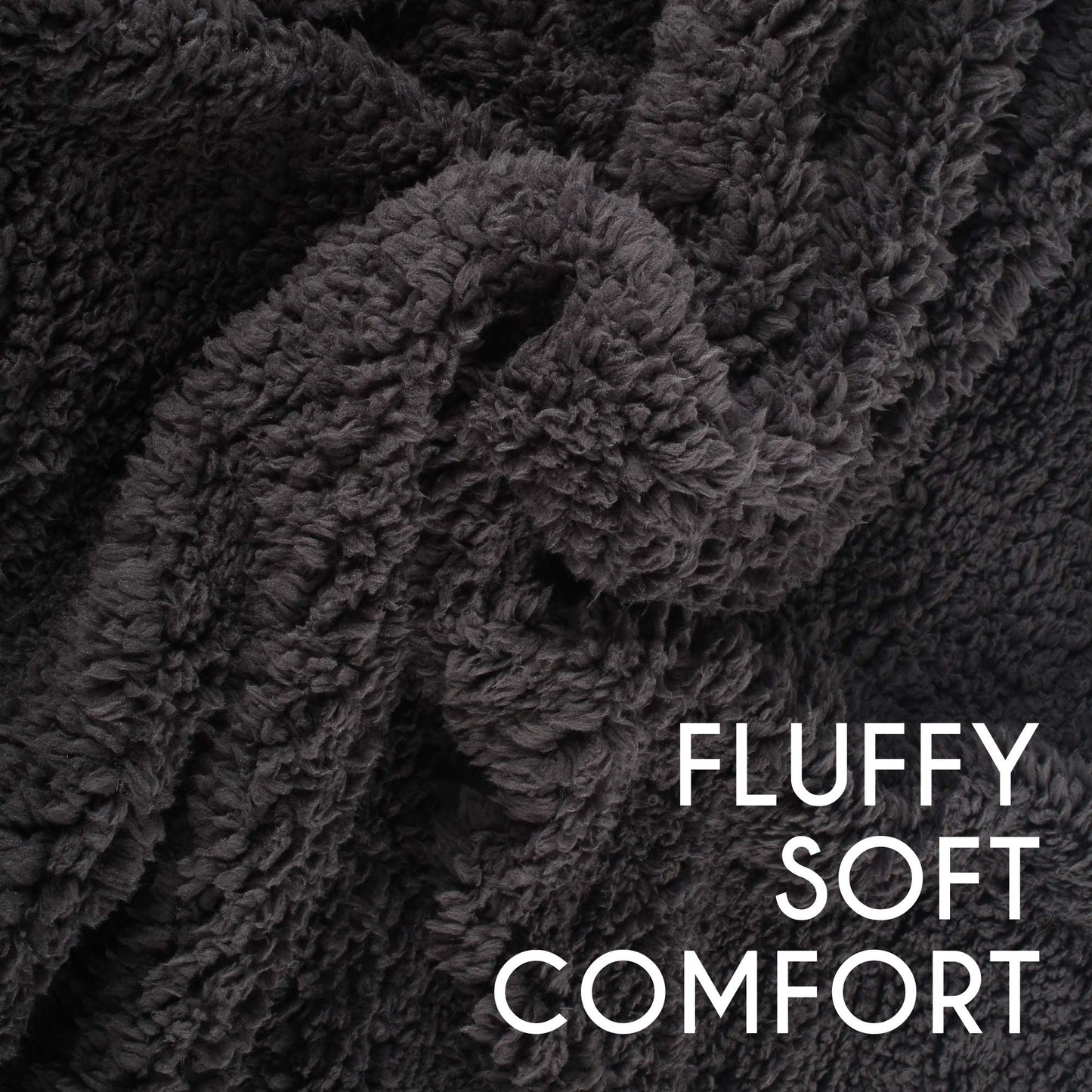 LotFancy Sherpa Throw Blanket, Twin Size Super Soft Fuzzy Fleece Blanket, Cozy Flannel Velvet Microfiber Blanket for Couch Bed Sofa, Super Warm Comfy Reversible Blanket, Lightweight, 60”x80”